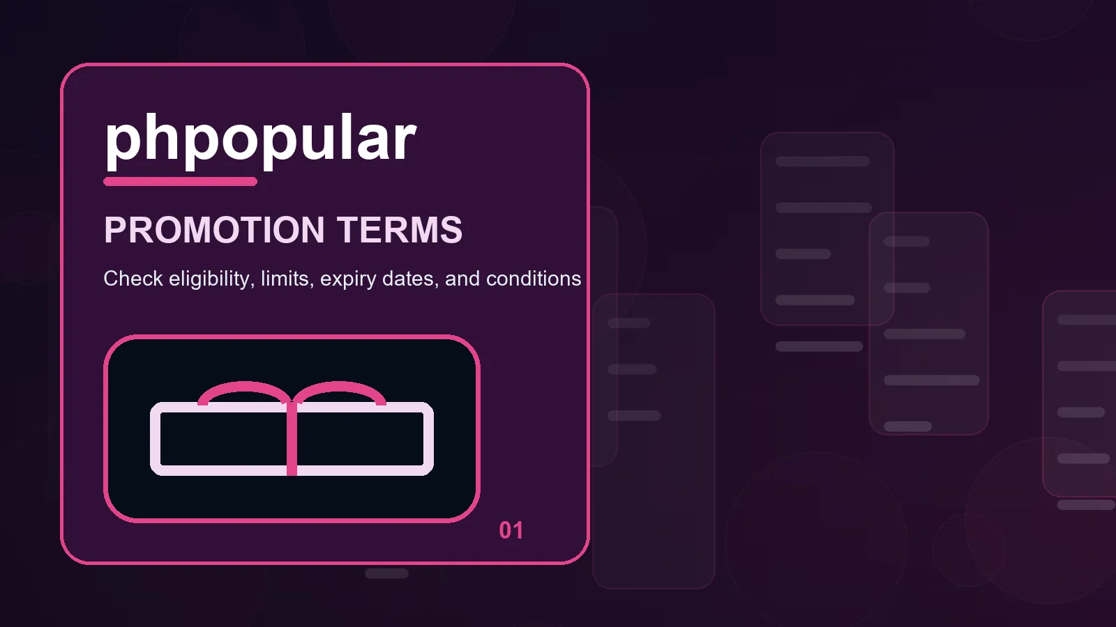 phpopular promotions full-width visual guide 1