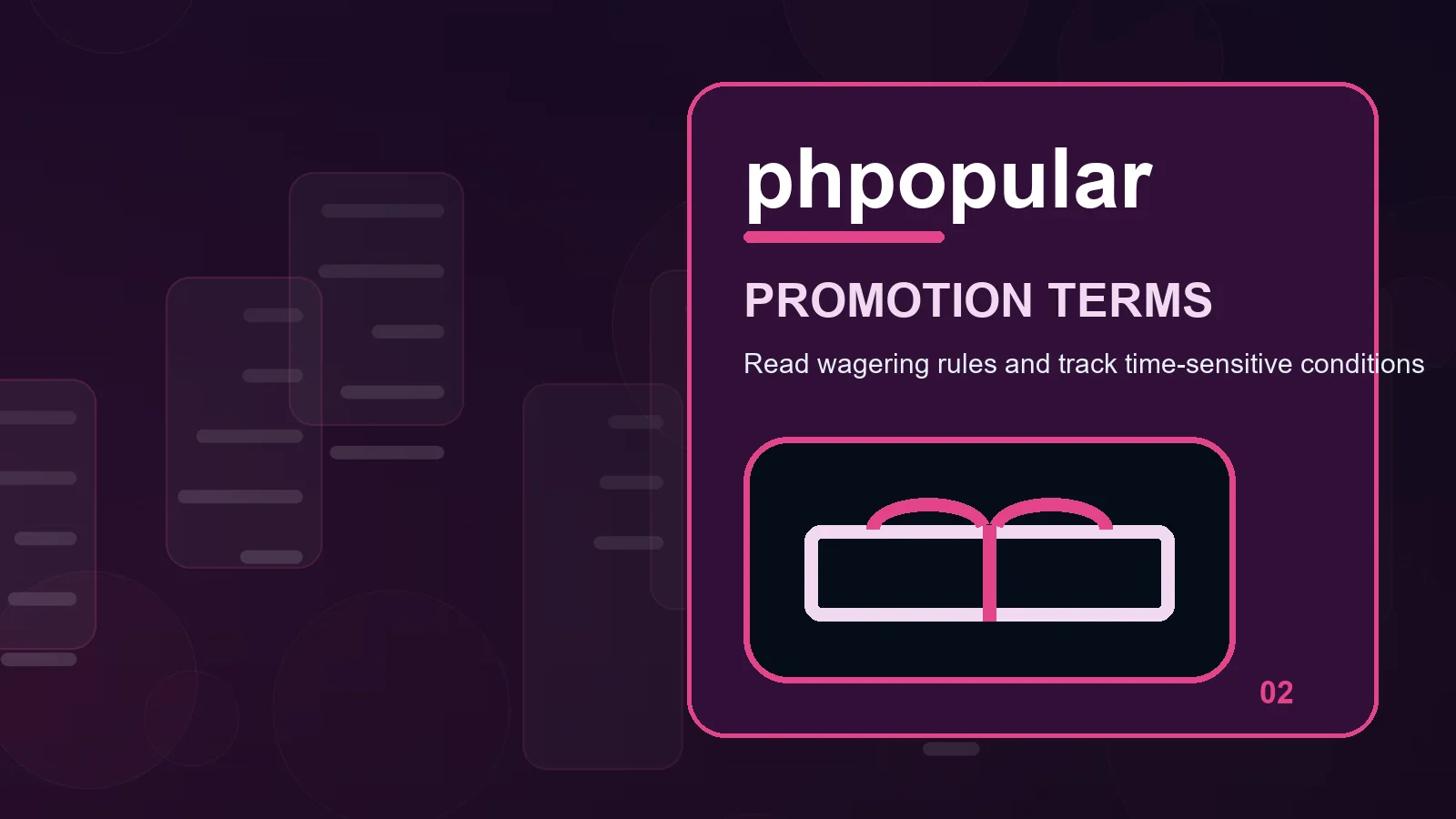 phpopular promotions full-width visual guide 2